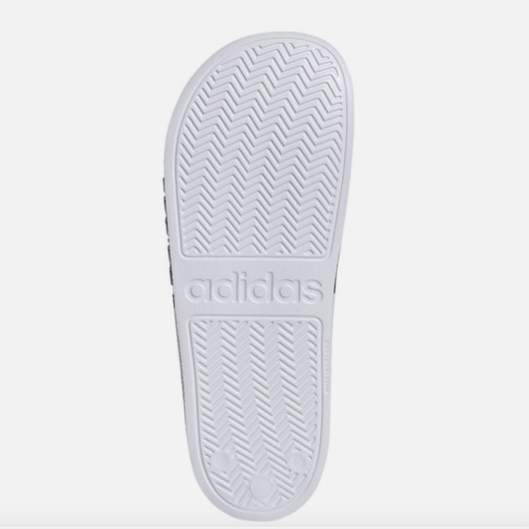 ADIDAS ADILETTE SHOWER MEN\'S SLIDER SIZE 12- CLOUD WHITE/CORE BLACK/CLOUD WHITE main image 4